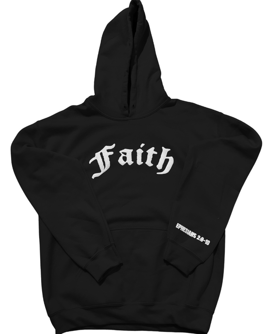 “Faith” Puff Print Hoodie